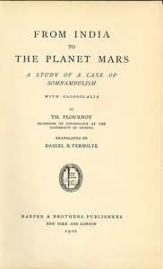 Flournoy From India to the Planet Mars Title Page